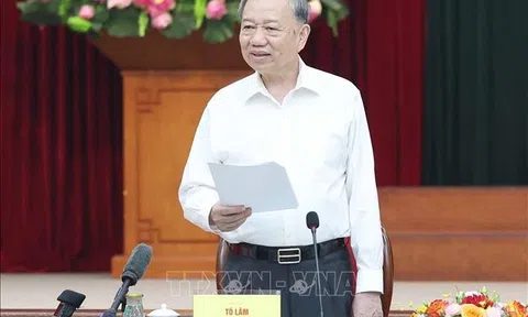 Tổng Bí thư: Khẩn trương tham mưu hoàn thiện tổ chức, bộ máy mới của hệ thống chính trị