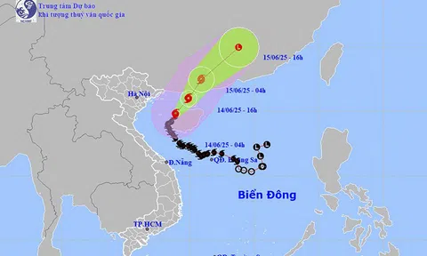 Vịnh Bắc Bộ gió giật mạnh, sóng cao 6m do ảnh hưởng bão số 1