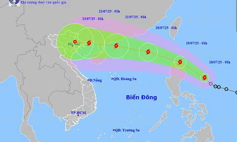 Bão Wipha vào Biển Đông - Nắng nóng tiếp tục bao trùm nhiều khu vực Bắc Bộ và Trung Bộ