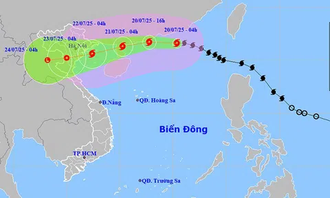 Bão số 3 tiến vào đất liền, cảnh báo mưa lớn, gió giật mạnh