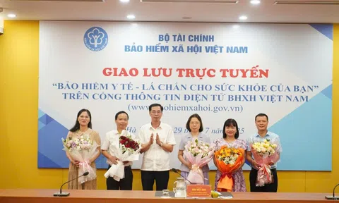 Giao lưu trực tuyến giải đáp vướng mắc chính sách BHYT, BHXH khi thực hiện mô hình chính quyền 2 cấp