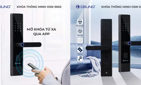 Review Mẫu Khóa Vân Tay Cửa Gỗ OSN-3602 Với "6 Chức Năng Mở Khóa"