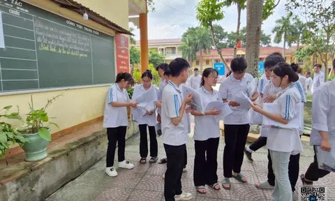 Phú Thọ: Hoàn thành ngày đầu tiên thi tốt nghiệp THPT năm 2024 an toàn, đúng quy chế