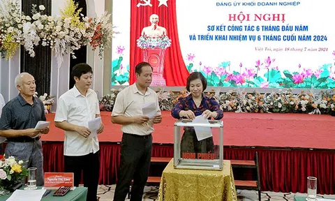Phú Thọ: Đảng uỷ Khối Doanh nghiệp triển khai nhiệm vụ 6 tháng cuối năm 2024
