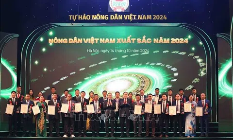 Tôn vinh Nông dân Việt Nam xuất sắc, HTX tiêu biểu toàn quốc 2024