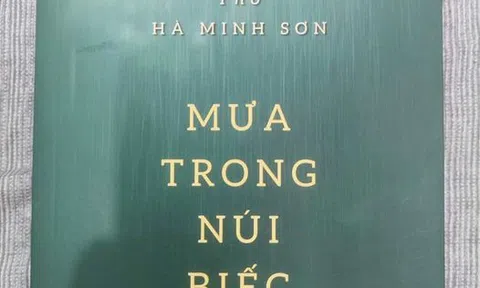 Tập thơ mới - "Mưa trong núi biếc" của Hà Minh Sơn