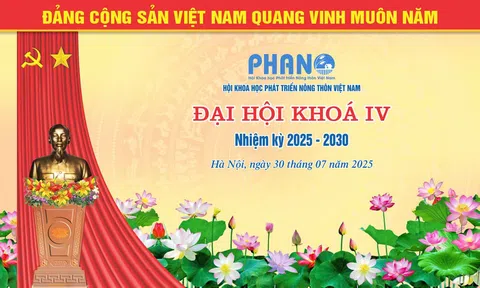 Bộ Nội vụ đồng ý để Hội Khoa học phát triển nông thôn Việt Nam tổ chức Đại hội nhiệm kỳ IV (2025-2030) trong tháng 7 năm 2025
