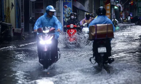 Mưa lớn ở vùng núi Bắc Bộ