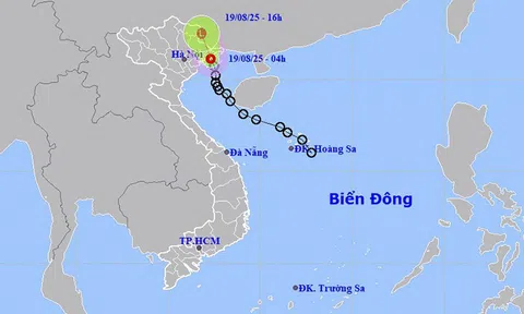 Áp thấp nhiệt đới gây mưa lớn ở Đông Bắc Bộ và Thanh Hóa
