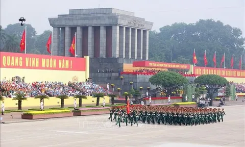 Trọng thể Lễ kỷ niệm, diễu binh, diễu hành 80 năm Cách mạng Tháng Tám thành công và Quốc khánh 2/9