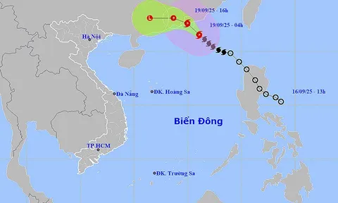 Ngày 19/9, bão số 8 di chuyển vào đất liền Quảng Đông (Trung Quốc)
