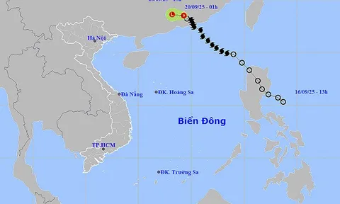 Ngày 20/9, Áp thấp nhiệt đới suy yếu, không còn ảnh hưởng trực tiếp đến Việt Nam