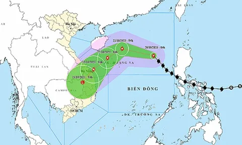 Ngày 20/10, Bão số 12 mạnh lên, không khí lạnh tăng cường, cảnh báo mưa lớn