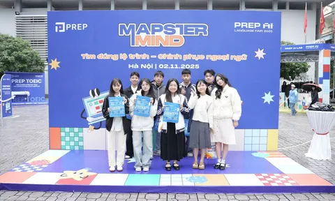 Ngày hội Ngoại ngữ và Công nghệ PREP AI Language Fair giúp các bạn trẻ cơ hội trải nghiệm phương pháp học ngoại ngữ