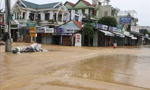 Ngày 4/11, mưa lớn do ảnh hưởng bão Kalmaegi