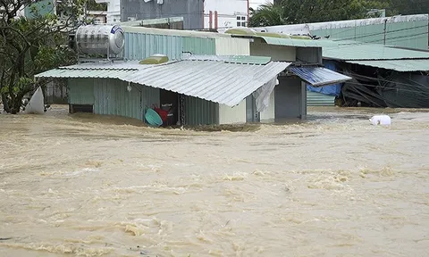 Ngày 20/11, mưa lớn, lũ lên nhanh ở miền Trung, nguy cơ cao lũ quét và sạt lở đất