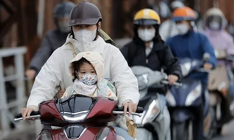 Ngày 24/11, không khí lạnh tăng cường gây rét sâu ở Bắc Bộ, mưa lớn tiếp diễn ở Trung Bộ