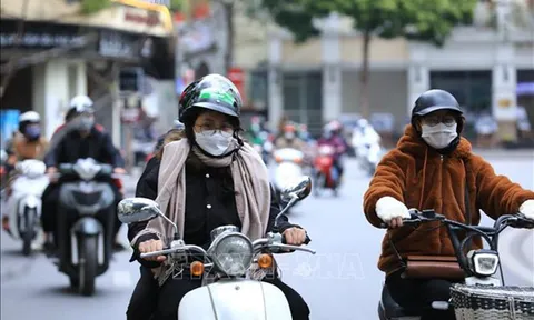 Ngày 4/12, không khí lạnh tăng cường gây rét và mưa diện rộng