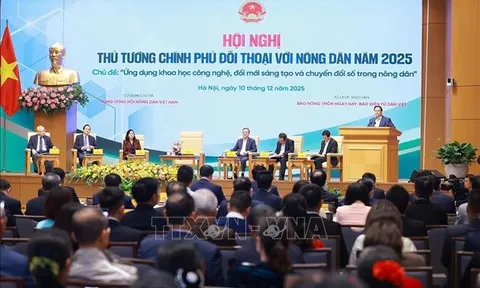 Thủ tướng đối thoại với nông dân lần thứ 7: Ứng dụng khoa học công nghệ, đổi mới sáng tạo và chuyển đổi số trong nông dân