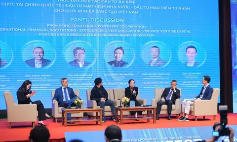 "Chính sách quốc gia, hợp tác quốc tế về đầu tư cho khởi nghiệp sáng tạo" trong khuôn khổ Techfest Việt Nam 2025.