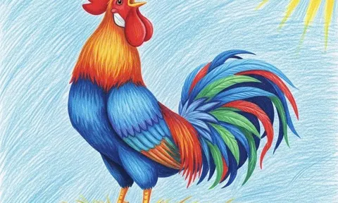 Chú gà trống của Đam