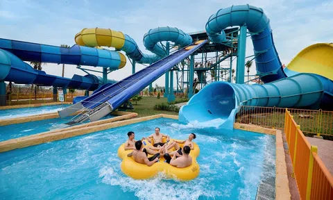 Hàng ngàn du khách nô nức đến Sun World Ha Nam - thiên đường “giải nhiệt” mới tại miền Bắc