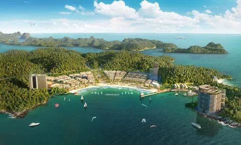 Thành phố Vịnh trung tâm Xanh Island: “Viên ngọc quý” giữa trung tâm Cát Bà