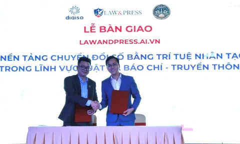 Ra mắt nền tảng trí tuệ nhân tạo LAWANDPRESS.AI.VN trong lĩnh vực Luật và Báo chí- Truyền thông