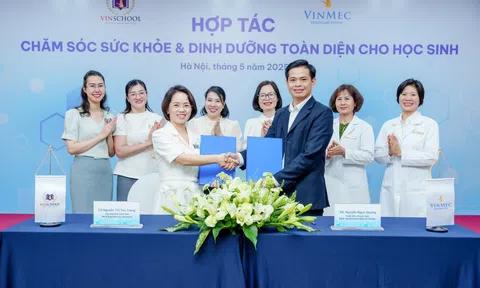 Vinschool và Vinmec hợp tác toàn diện, nâng chuẩn chăm sóc sức khỏe cho hơn 15.000 trẻ mầm non