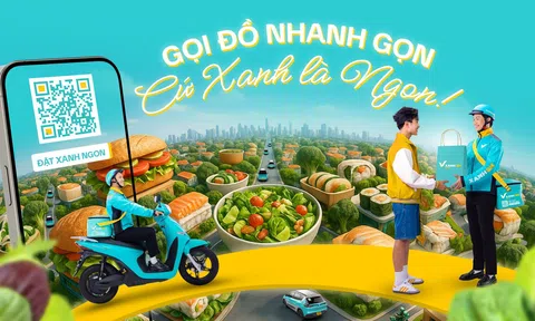 Ra mắt dịch vụ giao đồ ăn - Xanh SM Ngon