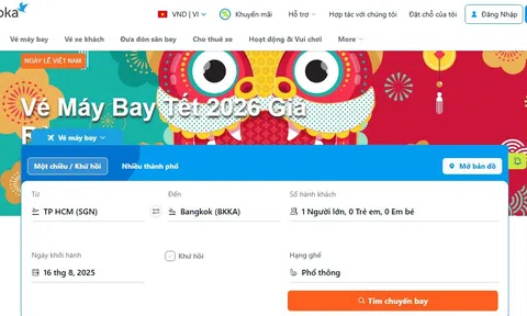 Bật mí mẹo săn vé máy bay Tết Bính Ngọ 2026 giá rẻ với Traveloka