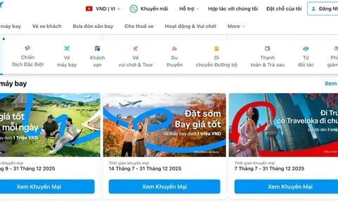 Hướng dẫn cách săn vé máy bay Tết Bính Ngọ 2026 siêu hời cùng Traveloka