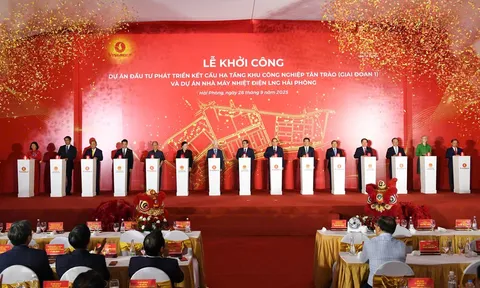 Tập đoàn Vingroup khởi công Khu công nghiệp Tân Trào và Nhà máy nhiệt điện LNG Hải Phòng