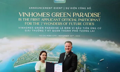 Vinhomes Green Paradise - ứng viên chính thức đầu tiên của “7 Kỳ quan Đô thị Tương lai” thế giới