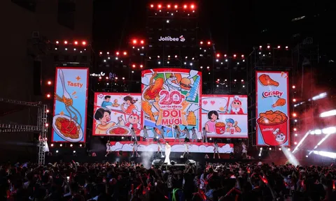 Sự kiện The Jolly Day: Mãn nhãn về hình ảnh, âm thanh đánh dấu hành trình 20 năm của Jollibee Việt Nam