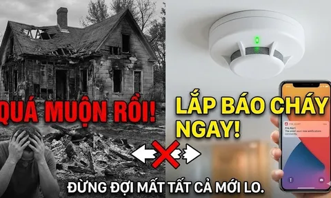 Lắp đặt báo cháy: thứ nhiều người chỉ nghĩ tới khi đã quá muộn