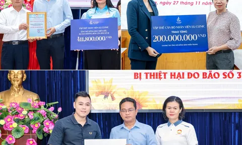 Hơn 1 tỷ đồng được LG Clinic gửi tới đồng bào vùng bão lũ, chung tay khắc phục hậu quả thiên tai