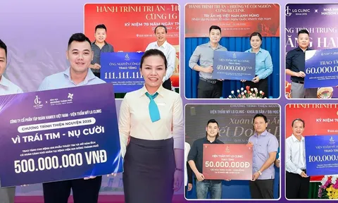 LG Clinic trao tặng gần 2 tỷ đồng, ghi dấu ấn với chuỗi hoạt động thiện nguyện trong năm 2025