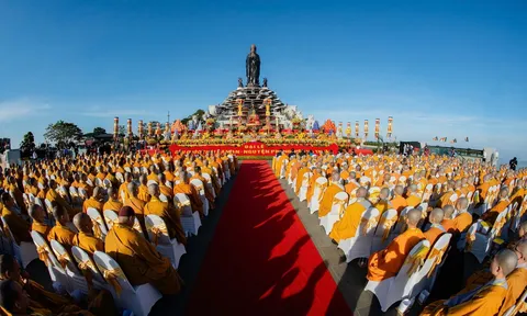 Đại lễ cầu quốc thái dân an được tổ chức quy mô trên đỉnh núi Bà Đen, Tây Ninh