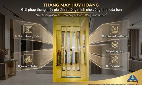 Thang máy gia đình đang trở thành “bộ não vận hành” của nhà ở hiện đại