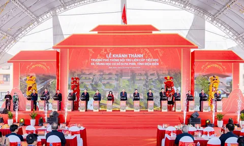 Khánh thành trường nội trú "5 sao" đầu tiên vùng biên giới với dấu ấn của Sun Group