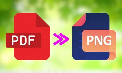 Hướng dẫn chi tiết cách chuyển PDF sang PNG cho người mới