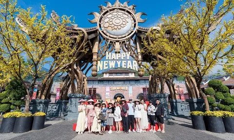 Khách miền Trung – Tây Nguyên đến Ba Na Hills tăng hơn 60%