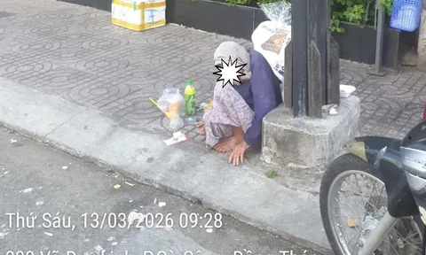 Thực hư về bà cụ gần 100 tuổi bán vé số ở Gò Công