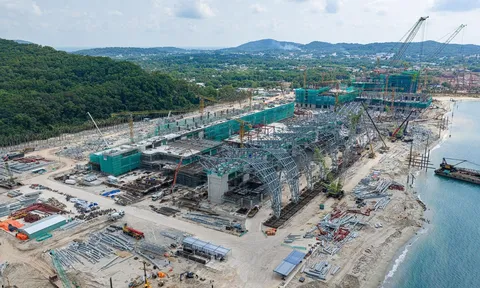 Sun Group thi công thần tốc, 8 tháng thành hình Trung tâm Hội nghị APEC Phú Quốc