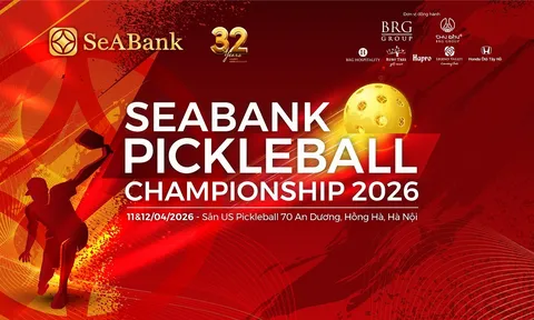 SeABank tổ chức giải Pickleball Championship 2026 gây quỹ học bổng cho trẻ em nghèo