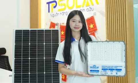 Đèn năng lượng mặt trời TP Solar - Giải pháp chiếu sáng tiết kiệm, bền vững cho công trình hiện đại