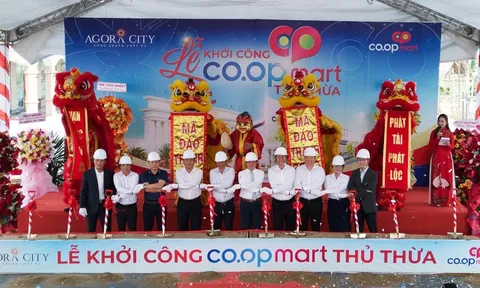 Khởi công Co.opmart tại Khu đô thị Agora City