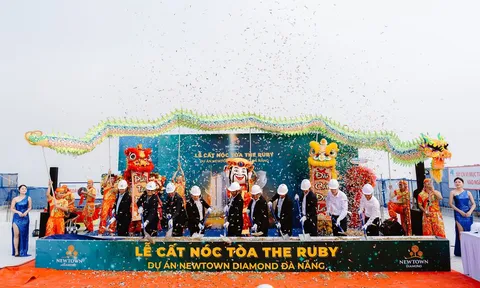 Newtown Diamond: Cất nóc tòa The Ruby - nâng tầm giá trị độc bản dự án ven biển Đà Nẵng