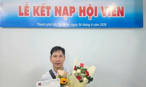 Nghệ sĩ Thiên Long được kết nạp Hội viên Hội Sân khấu TP.HCM